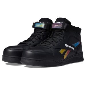 Reebok BB4500 High Top Basketball Shoes Iridescent Black Sneakers Size 6.5